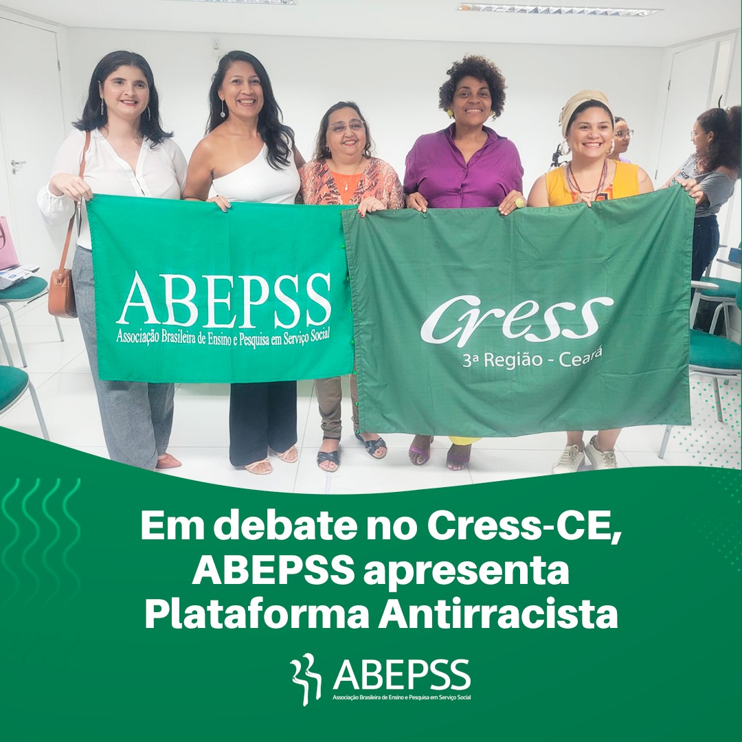 Em debate no Cress-CE, ABEPSS apresenta Plataforma Antirracista