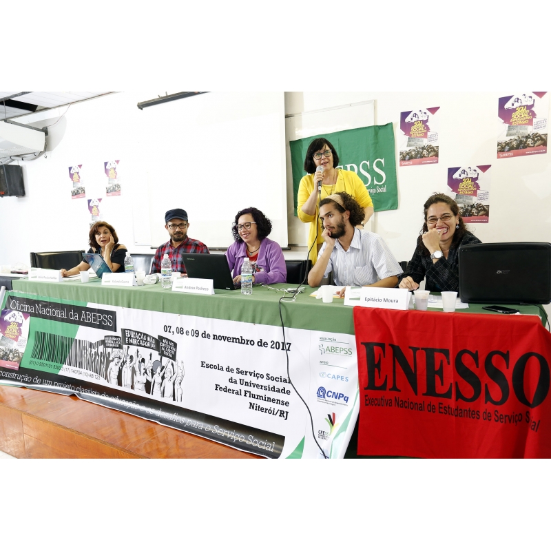 Oficina Nacional da ABEPSS - dias 7, 8 e 9 de novembro de 2017 - Rio de Janeiro (RJ)