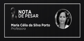 Nota de pesar pela morte da professora Maria Célia da Silva Porto